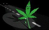 Weed Man Running